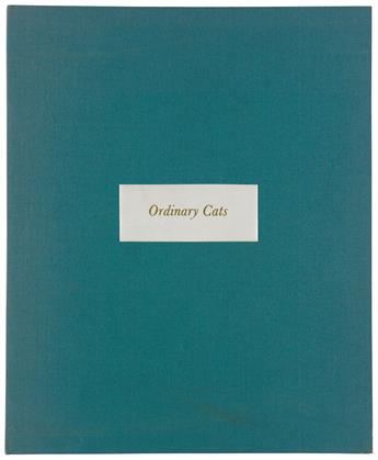 JONES, SHIRLEY / RED HEN PRESS. Ordinary Cats.